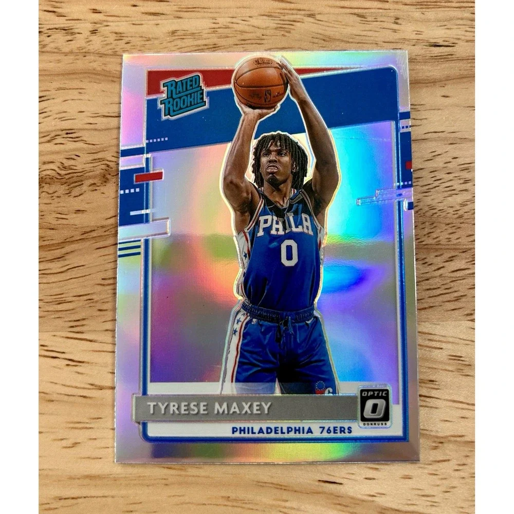 Panini Donruss Optic 2020-21 Tyrese Maxey Rated Rookie Holo Prizm #171